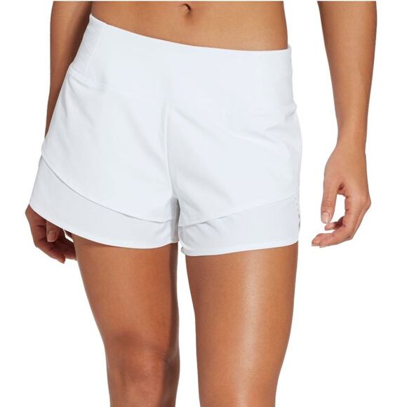 CALIA by Carrie Underwood Pants - CALIA™ Women's Anywhere Petal Hem Shorts White Size XL